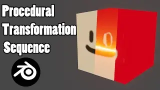 How to Make a Procedural Transformation Sequence in Blender 2.8x | Intermediate Tutorials