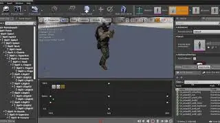 Blendspace walk animation complete