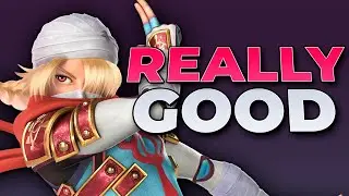 Ultimate Sheik Is a Really Good Character