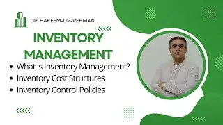 What is Inventory Management? | Inventory Costs | Inventory Control Policies