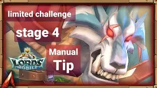 Lords mobile Grim Wolf 4/6 limited challenge - Bloodlust