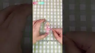 Tutorial💗How to make a wing keychain?
