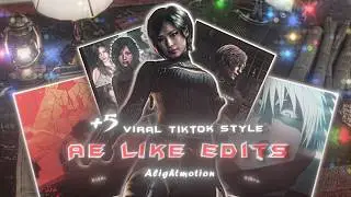 💀 5 INSANE Trending Presets for Alight Motion | XML + Materials 😝 | 