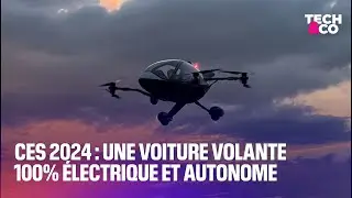 CES 2024: cette voiture volante 100% électrique a été conçue par une entreprise française