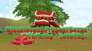 FlyFF - Leveling from 1-15 while farming Mischievous Present Boxes 3x Speed