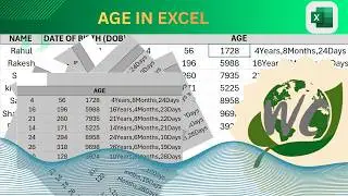 How to Calculate Age in Excel (Step-by-Step Guide) 