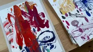 Catherine Howe "Monotypes in the Garden" 2020