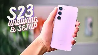 Lavender S23 Unboxing Vlog & Setup Walkthrough 💜