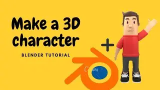 How to create 3D character in Ready Player Me and import in Blender.
