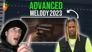 How to Make ADVANCED Melodies for Lil Durk (2023) | Fl Studio