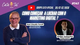 Como começar a lucrar no Marketing Digital com Walber do Saas e Claudio Torelli