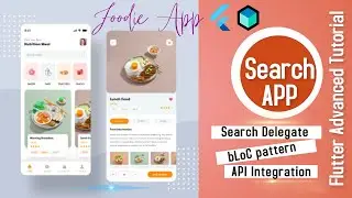 Flutter Advanced: Search App With SearchDelegate & bLoC (Series No. 2)