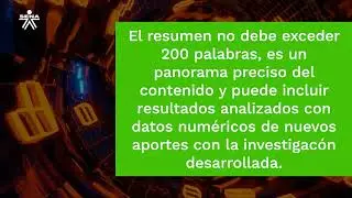 Cápsulas de Conocimiento: Resumen de un artículo de investigación.