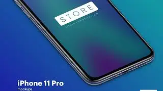 Free Photoshop Mockup - iPhone 11 Pro