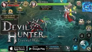 Devil Hunter : Eternal War English Gameplay - (Android/IOS) MMORPG!