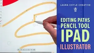 Illustrator on the iPad - Editing Pencil Tool Paths