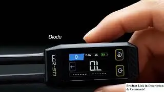FNIRSI LCR ST1 Smart Tweezer LCR SMD ESR Tester Resistance