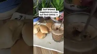 #shorts #asmr #satisfying #cappuccino #cacao #goodday