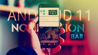 Android 11 Notification Bar On Any Android \\ Customize Your Smartphone Notification Bar 🔥