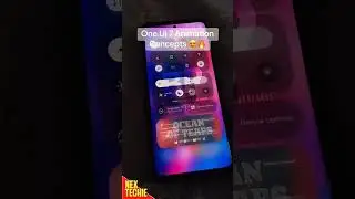 ONE UI 7 - ANIMATION #oneui7 #oneui7features #samsungs25ultra #samsung #shorts #nextechie