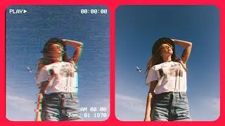 Vhs effect Picsart || How to make your pictures beautiful? || Photo jax