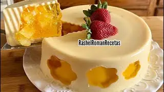 Postre con gelatina de piña 🍍Sobremesa fácil 😋