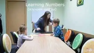 Weather for kids. Numbers 1-10.