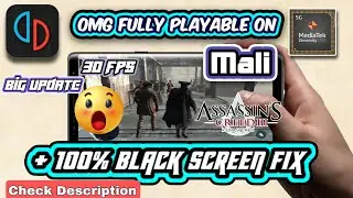 Yuzu Update 230 | Now Assassin's Creed 3 Remastered Playable On All Mali Mediatek + Black Screen Fix