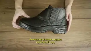 TV Adecil 250 - Bota com biqueira de aço Safety Flex Marluvas
