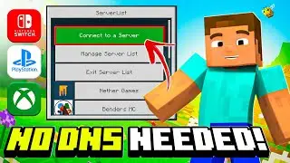New method! | How to add Minecraft servers to PlayStation, Xbox, and Switch! *2025!* 
