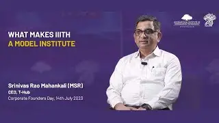 Srinivas Rao Mahankali, CEO, T-Hub