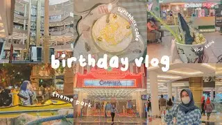 birthday vlog 🎂🎡🎠 theme park, lunchbox cake, just for fun ✨