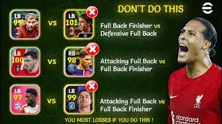 This is Why Your Strong Team Keeps Losing | Defensive Building Guide | eFootball 2024