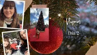 VLOGMAS DÍA 2 🎄✨💘| CUBANA🇨🇺en MADRID🇪🇸|Mercadillo Corte Inglés | ft @GlendaGama | Hey Florcita