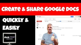 How To Create & Share A Google Doc