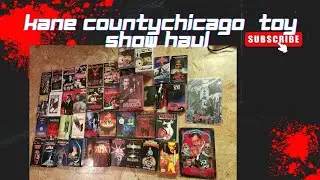 kane county chicago toy show haul 10/24 haul #moviescollection #vhs @chicagotoyshow