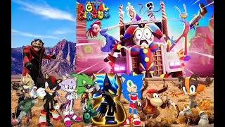 Shadow&Friends react to The Amazing Digital Circus EP 2: