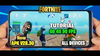 Fortnite Mobile v29.40 | APK 60-90 FPS - All Devices