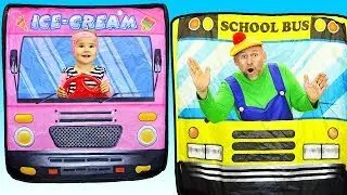 Wheels on the Bus | Canciones Infantiles | Tamiki Amiki Español
