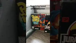 boxed Super Nintendo collection CIB #retrogames #retrocollection #supernintendo #snes #retrograming