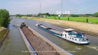 Opwaardering van de Leie-as