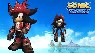 Captain Shadow in Sonic Dash - Widescreen Showcase