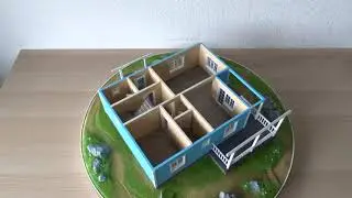 Макет финского дома (разборный).