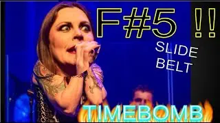 Floor Jansen  - Sustained F#5 BELT - Timebomb (Northward)