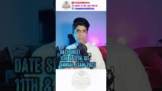 Download 11th & 12th Date Sheet First Annual Exam 2023 Karachi | First Annual Exam |Taleemi Khabrain
