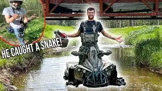 Exploring THE BEST Urban Trails! (Abandoned Ranch, McDonald's, Catching Snakes?)