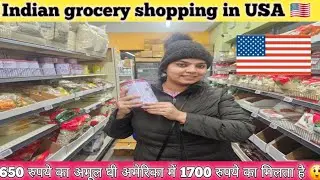 Indian Grocery Shopping in USA 🇺🇸 || Indian Grocery Store Tour in America || Denver, Colorado ||
