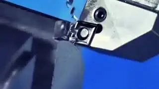 slow motion lathe work