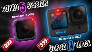 GoPro 5 Session vs. GoPro 11 Black
