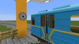 Киевское метро в майнкрафт 